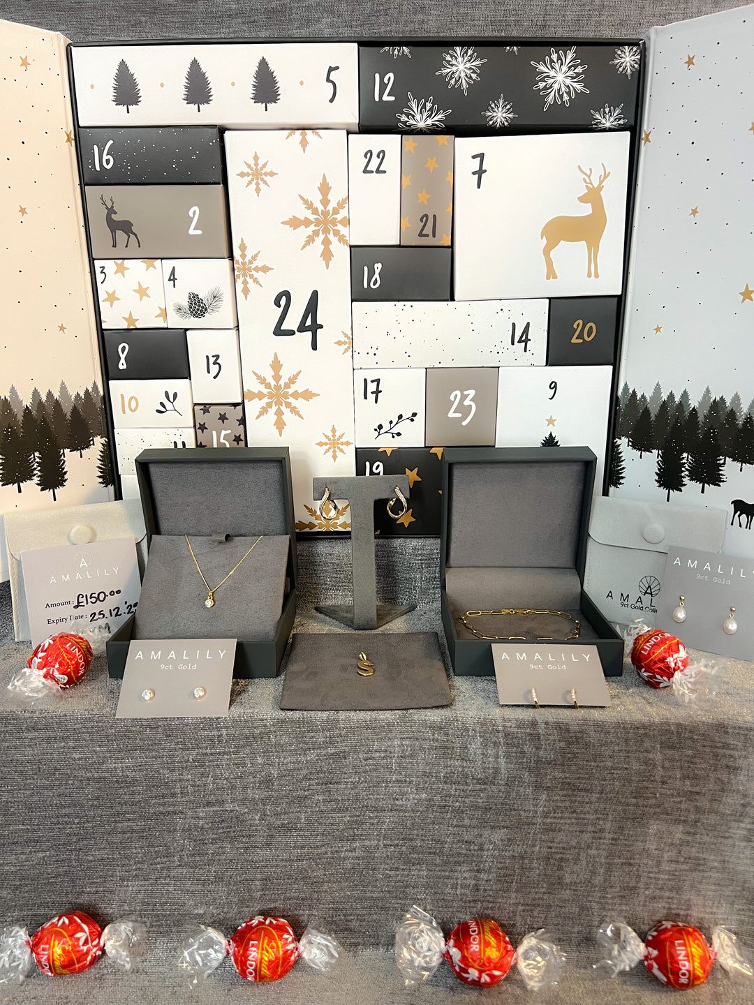 9ct Gold Advent Calendar (worth £947.00)