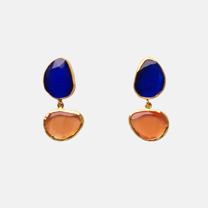 Cocktail Earrings - Pink | Green | Blue | Orange