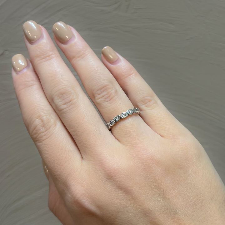 J'Adore Sterling Silver Ring - White | Multi-Colour