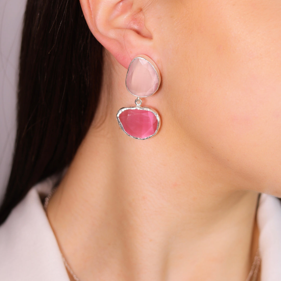 Cocktail Earrings - Pink | Green | Blue | Orange