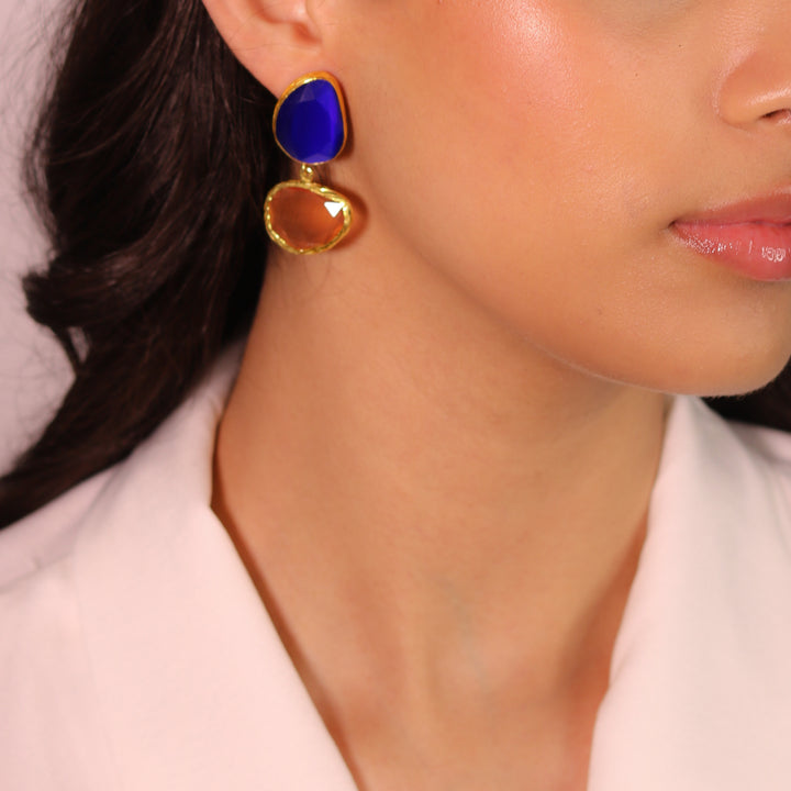 Cocktail Earrings - Pink | Green | Blue | Orange