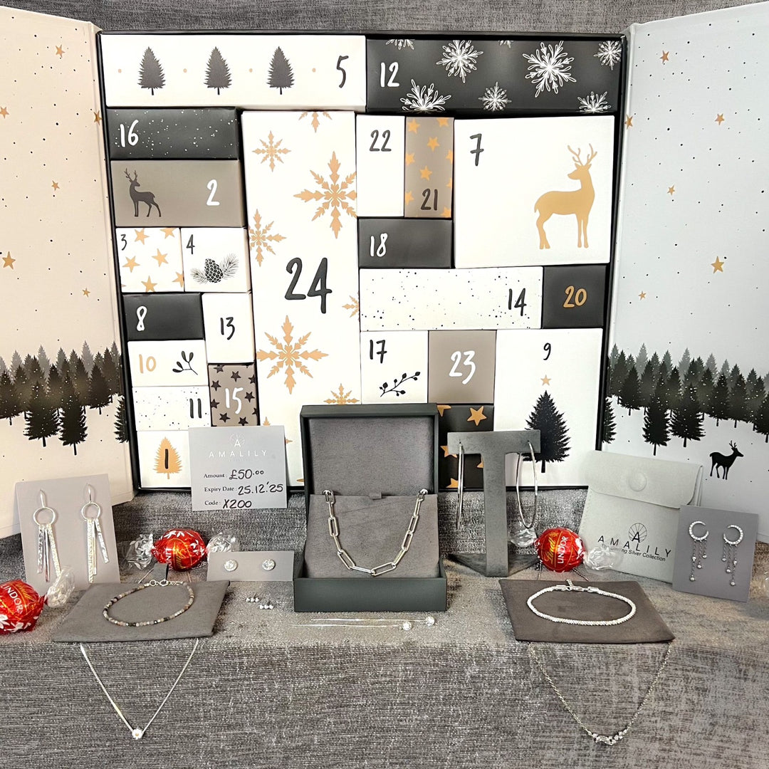 Sterling Silver Advent Calendar (worth £679.00)