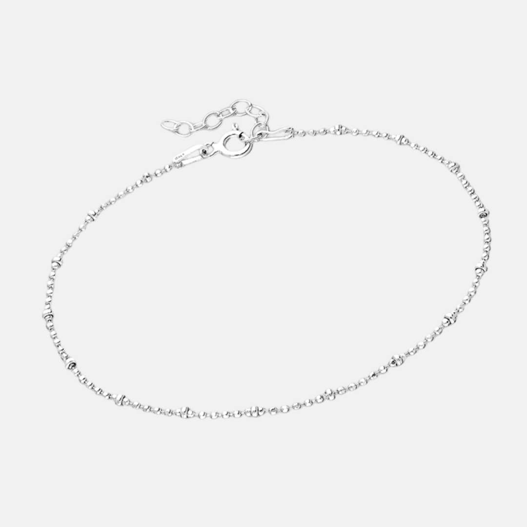 Dainty Diamond Cut Bracelet - Sterling Silver | Gold Plated