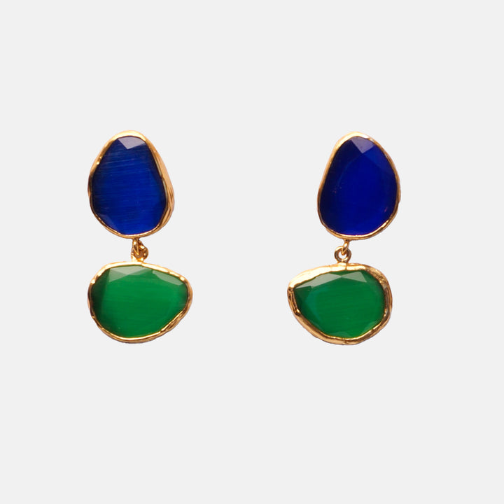 Cocktail Earrings - Pink | Green | Blue | Orange