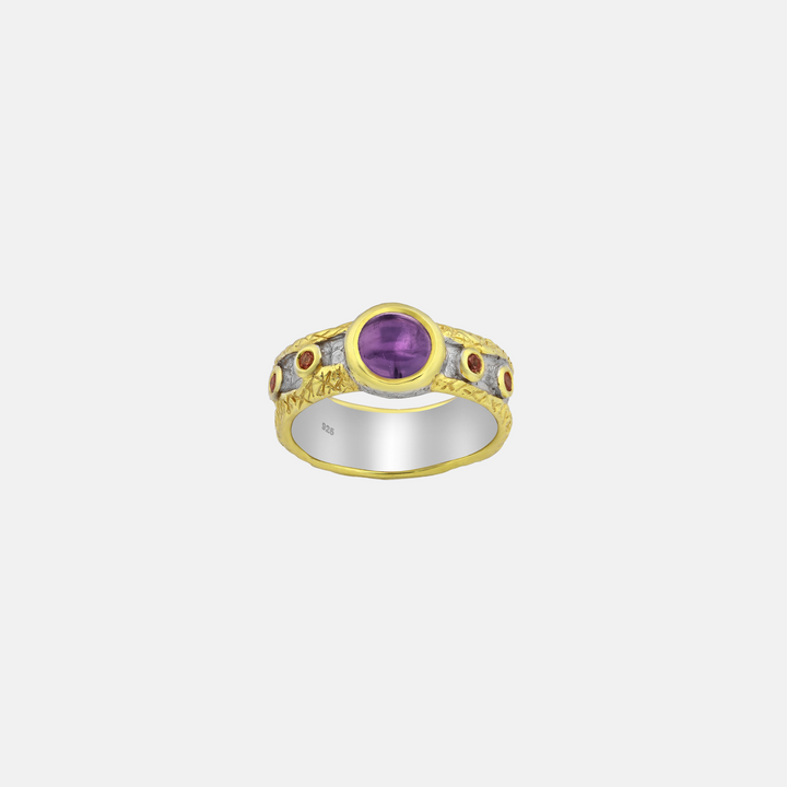 Amethyst Gladiator Ring