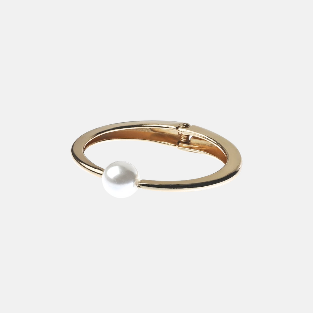 Pearl Orbit Bracelet - Silver | Gold