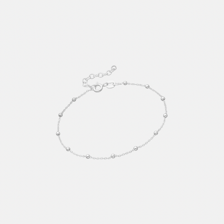 Chloe Dots & Chain Bracelet - Sterling Silver | 18ct Gold Plated Sterling Silver