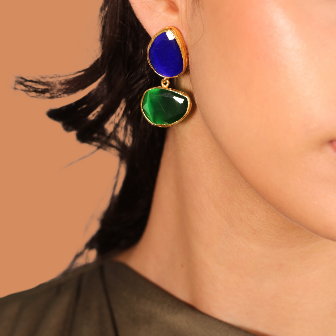 Cocktail Earrings - Pink | Green | Blue | Orange