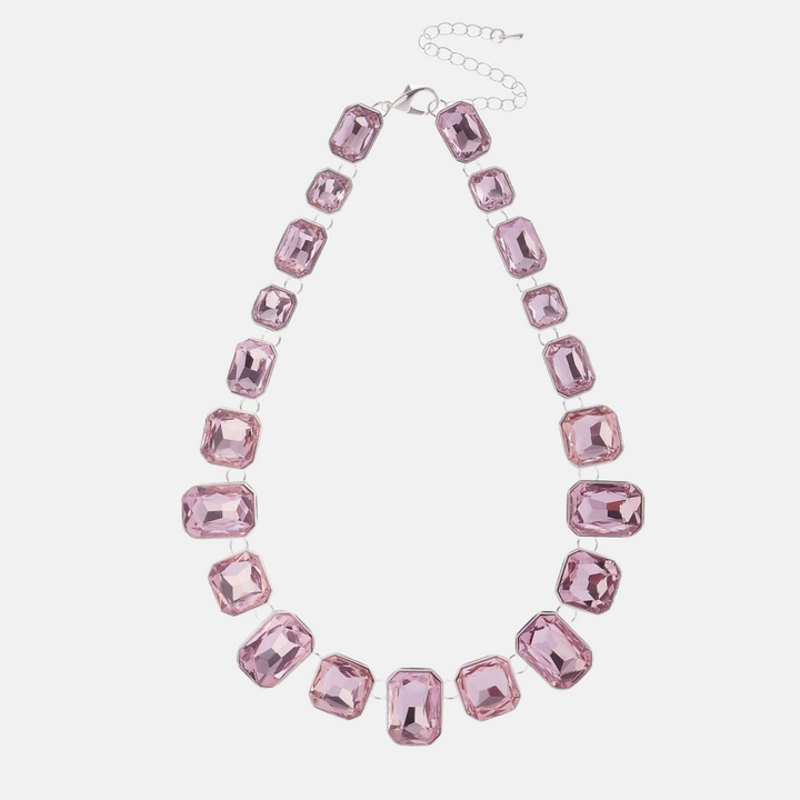 Chelsea Gems Necklace - Royal Blue | Blush Pink | Sage Green